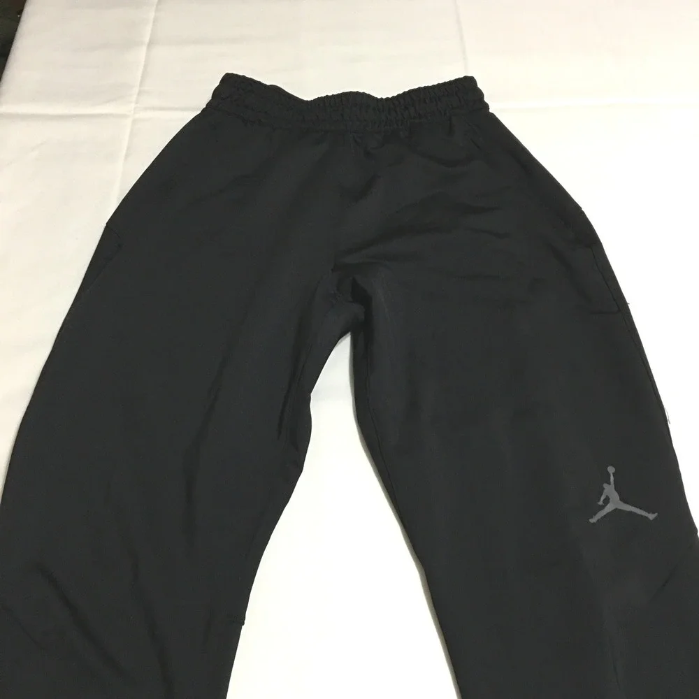 Nike Air Jordan Jumpman Dri-FIT Fleece Jogger Sweatpants Medium Black
